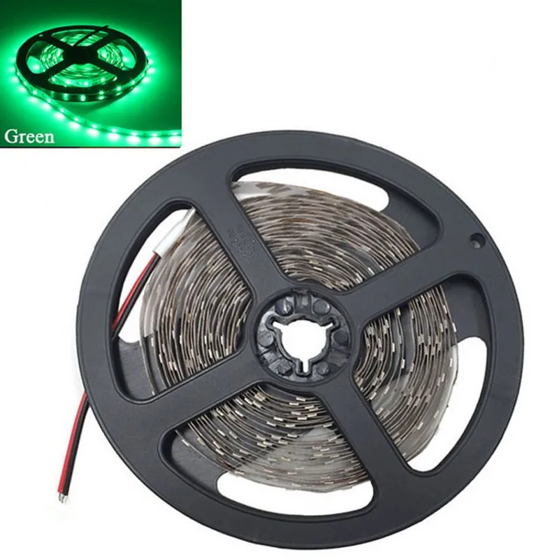 SMD 2835 DC12V RGB Красный Желтый Синий Светодиодная лента 1 м 2 3 4 5 без