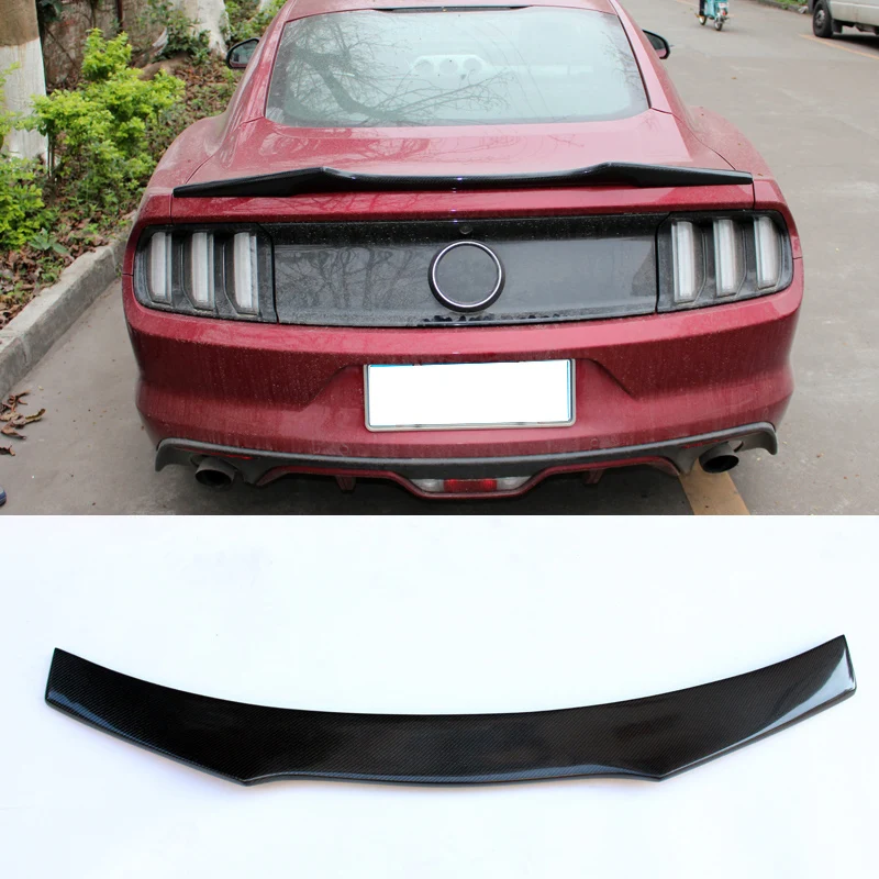 Маленький спойлер из настоящего углеродного волокна для Mustang 2015-201 | Автомобили и