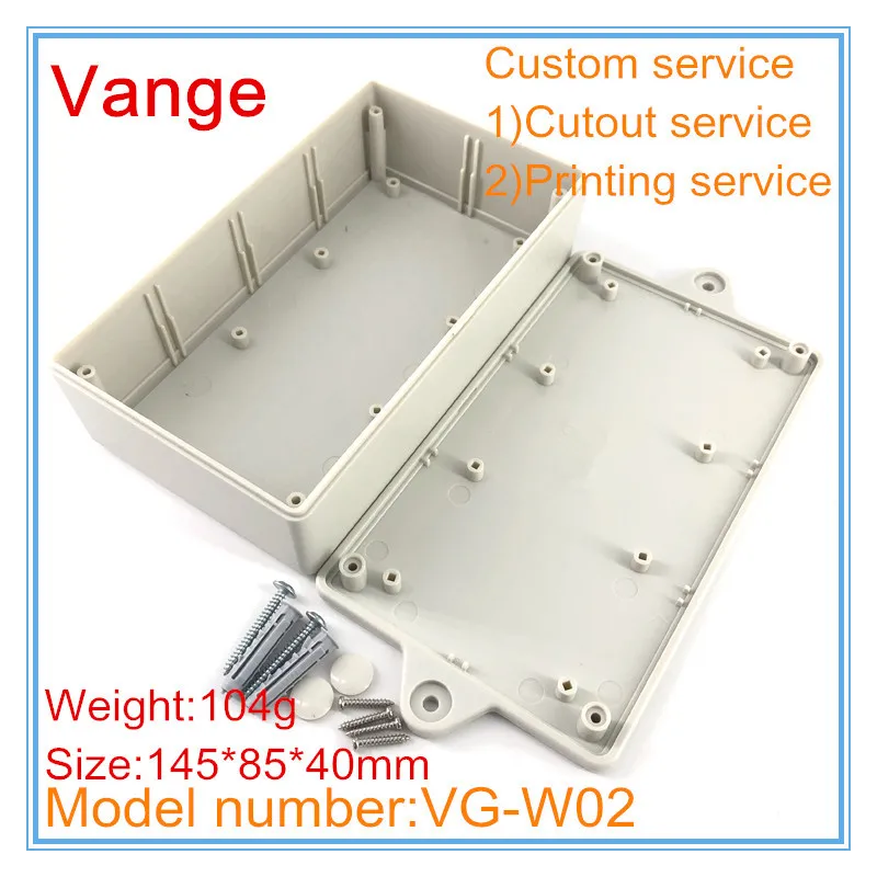 Электронная распределительная коробка 4 шт./лот 145*85*40 мм корпус из АБС-пластика