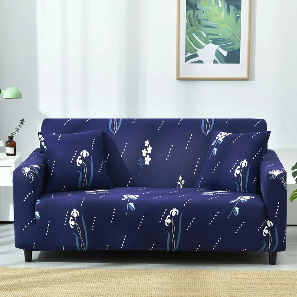 Все охватывающий чехол Противоскользящий секционные эластичный для дивана