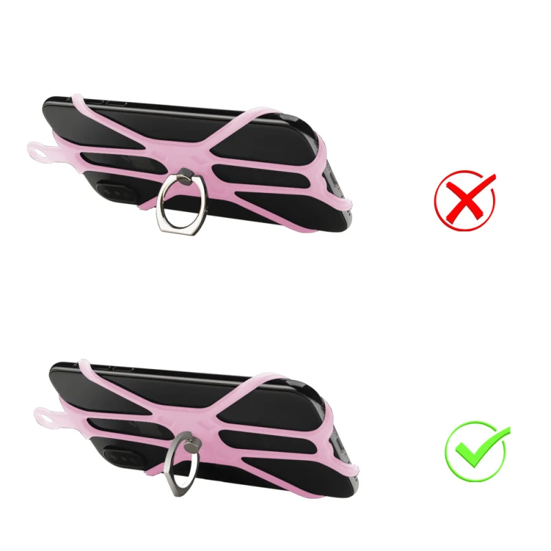 Портативный силиконовый держатель для телефона ремешок на шею смартфона