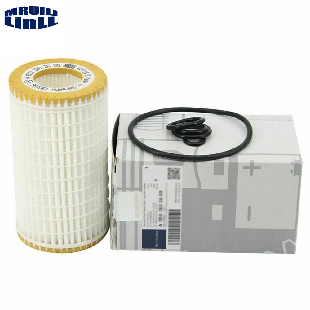 Новый картридж масляного фильтра с уплотнительным кольцом OEM 0001802609 для Mercedes Benz S400