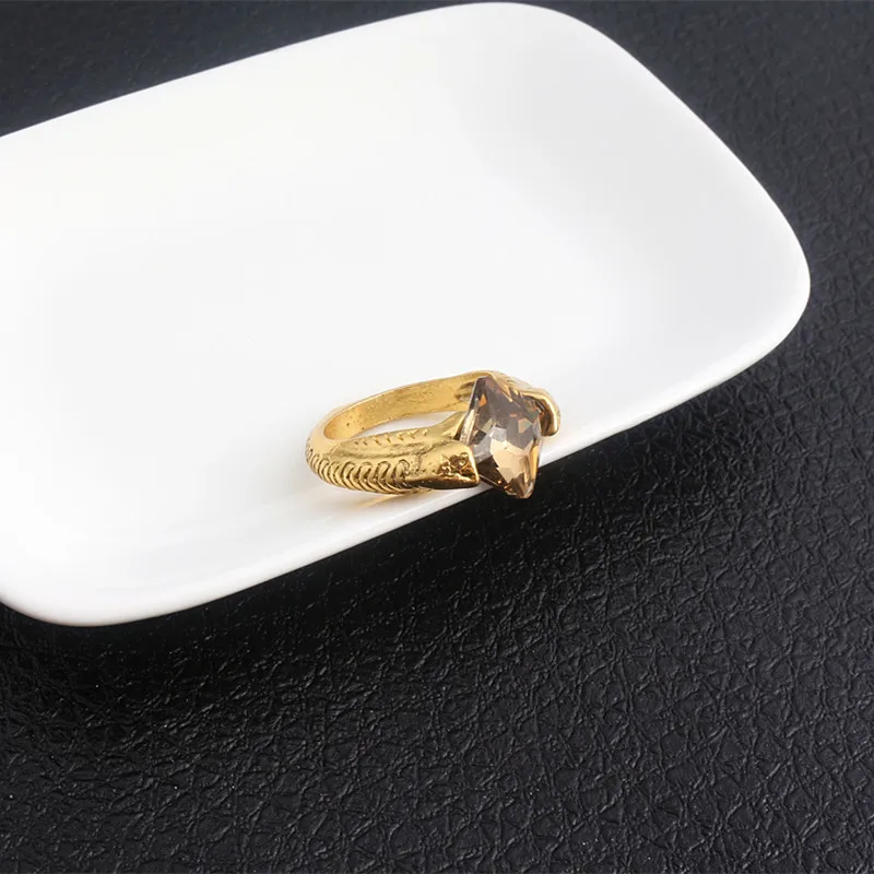 Кольцо из камня в винтажном готическом стиле для мужчин и женщин | Украшения