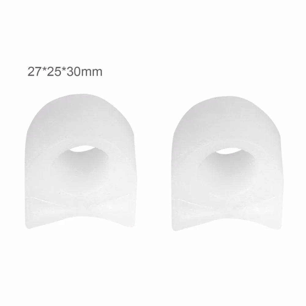 

1 Pair Toe Separator Soft Silicone Feet Care Braces Professional Supports Tools Relax Cushion Pain Relief Hallux Valgus Orthosis