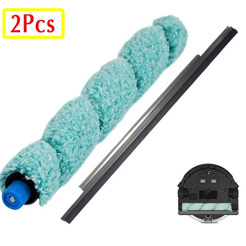 brush-1 Scraper-1 Аксессуары Замена для ilife W400 мытья пола Робот части-мытье пола Роботизированный уборщик Главная щетка и скребок - Цвет: brush-1 Scraper-1