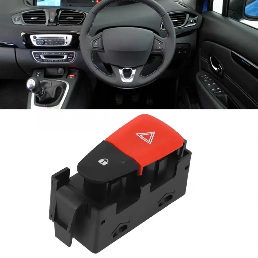 Кнопка запуска двигателя Переключатель зажигания опасности индикатор