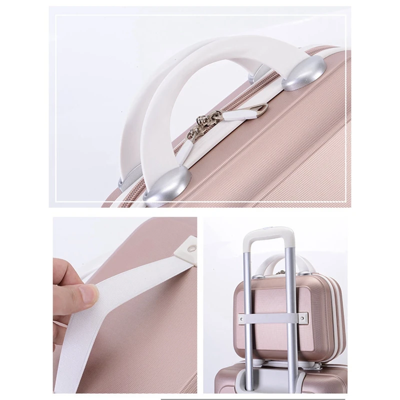 

Ladies Cosmetic Case Brand Makeup Artist Professional Beauty Cosmetic Cases Cosmetic Bag Portable Pretty Suitcase