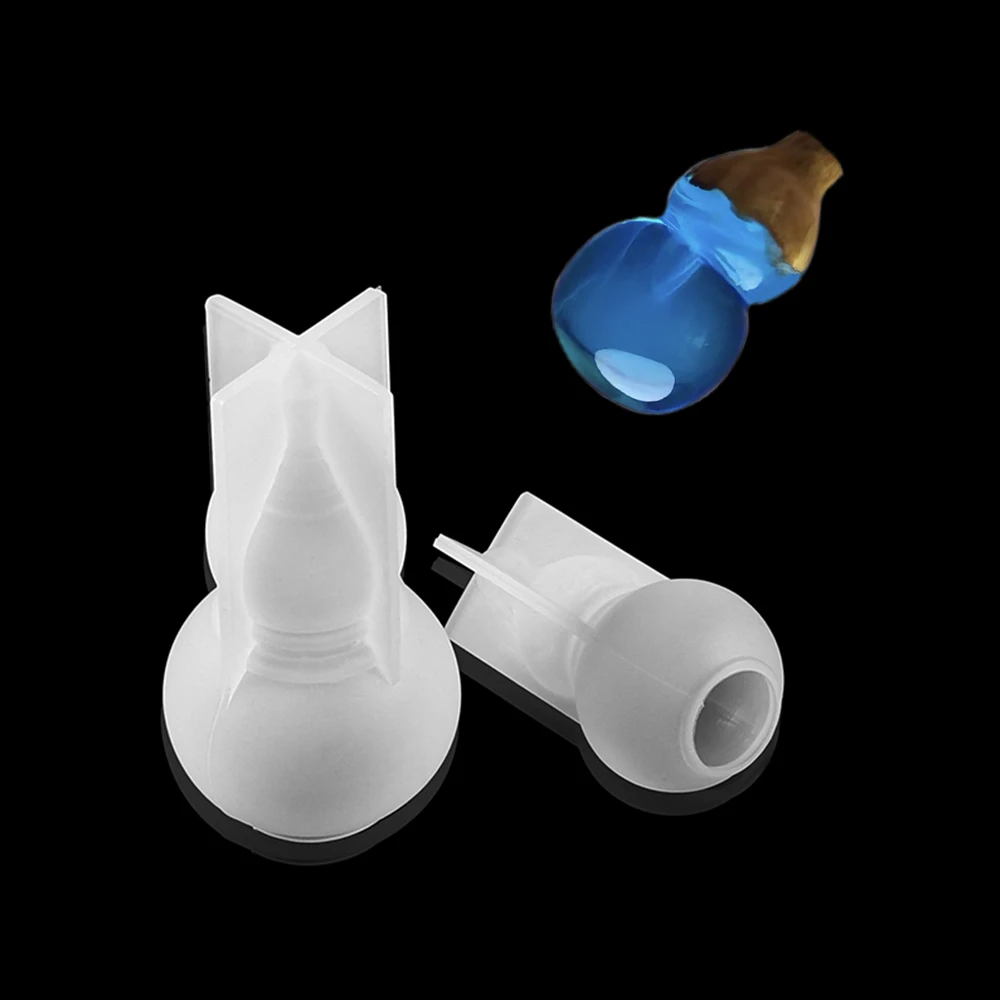 

1 шт. прозрачный Тыква силиконовые формы УФ-отверждаемая эпоксидная смола пресс-формы для плетения браслетов, кулоны из нержавеющей стали д...