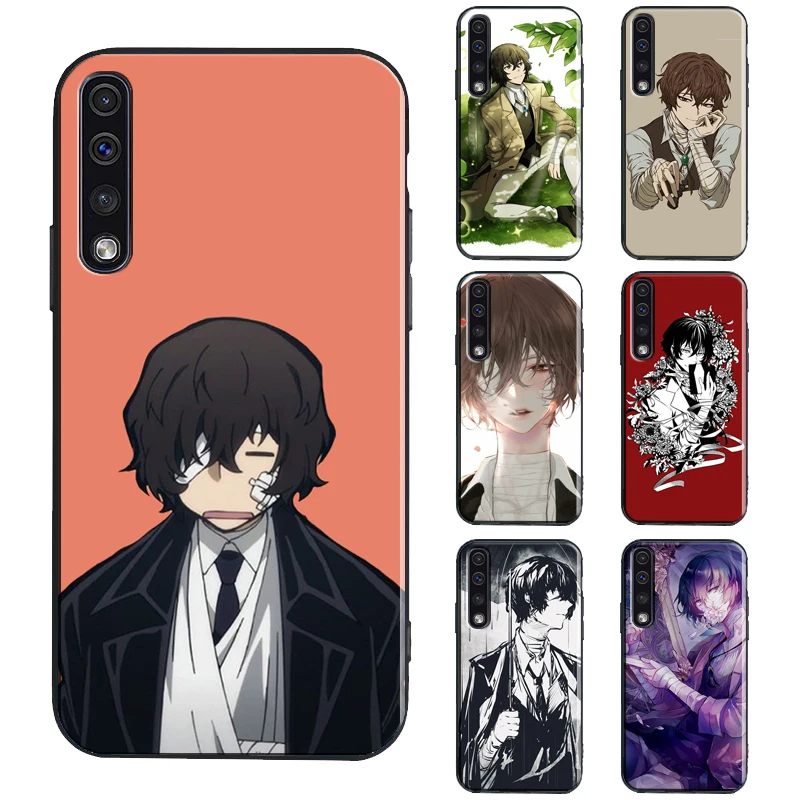 Bungou бродячие собаки дазай Осаму чехол для Samsung A51 A71 A11 A31 A41 A01 A02S A40 A50 A70 A21S A20e A12 A32 A52