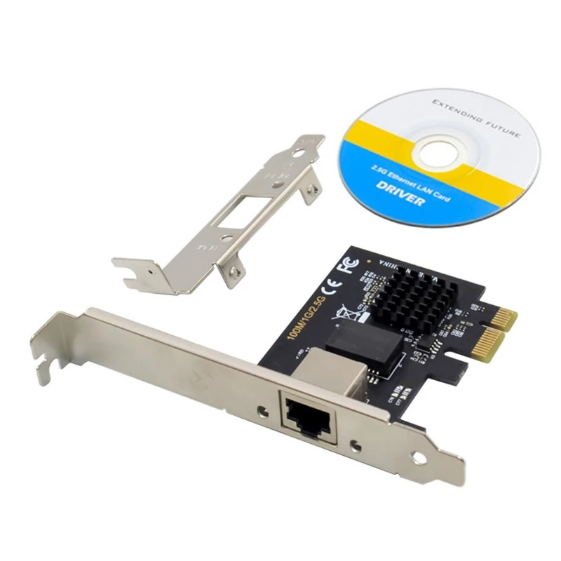 Сетевая карта PCI-E x1 RTL8125B 2 5 ГБ 10/100 Мбит/с | Компьютеры и офис