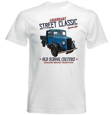 

VINTAGE BRITISH TRUCK MORRIS LC3 - NEW COTTON T-SHIRT Tee