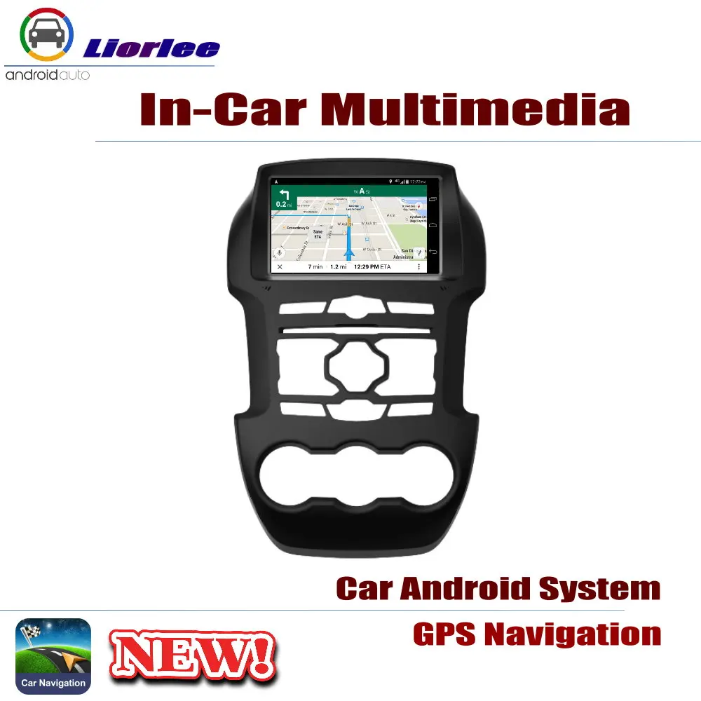 Для Ford Ranger 2011-2013 автомобильный Android плеер DVD GPS навигационная система HD экран Радио