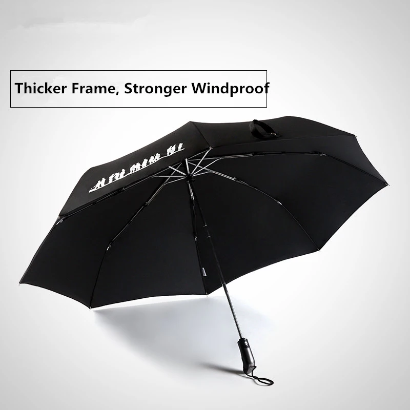 

Man Super Big Double Layers Automatic Long Fully Automatic 3 Business Strong Windproof&Waterproof Umbrella Guarda Chuva L