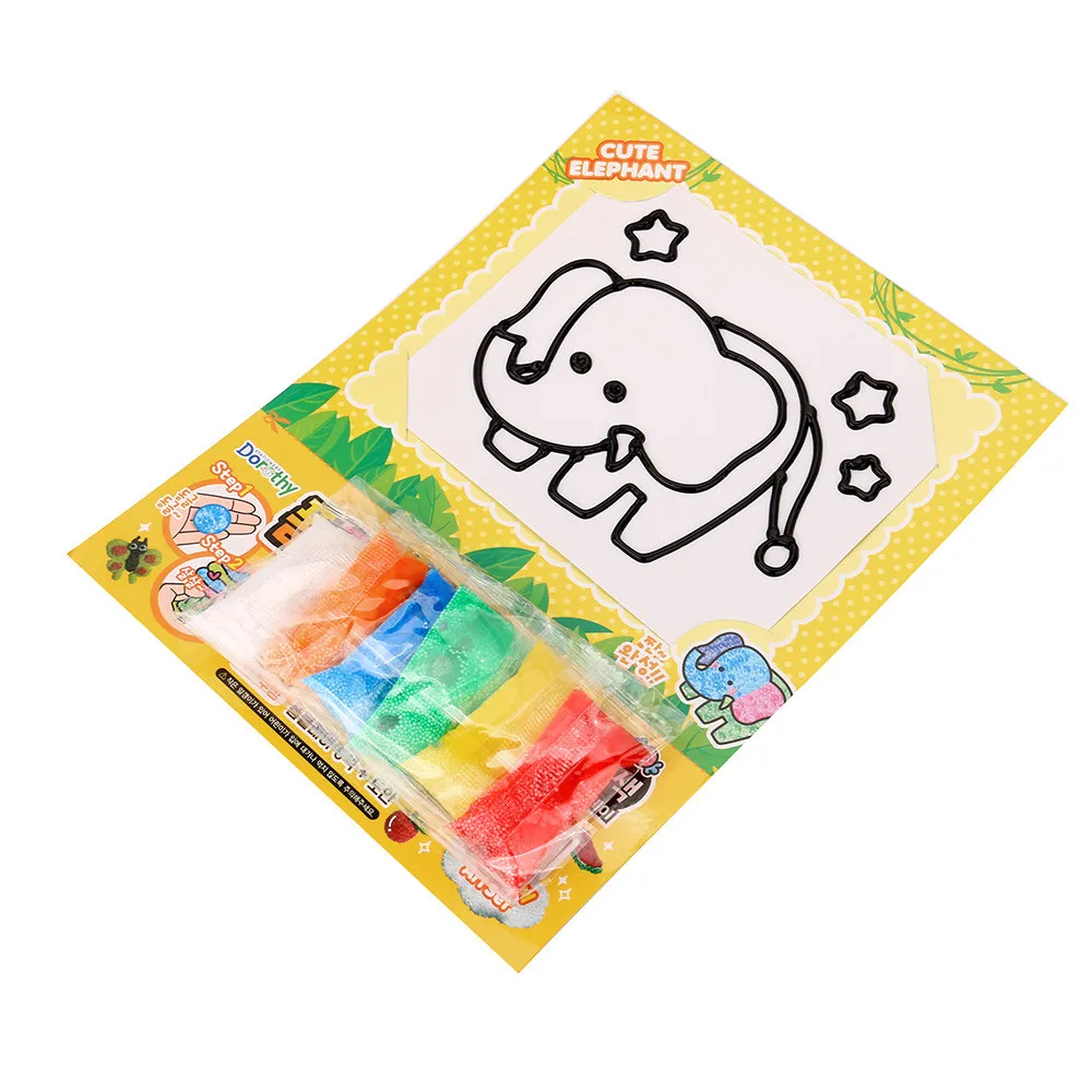 Игрушки для детей Создайте Slime игрушка раскраска Снег Грязь пенистой глины