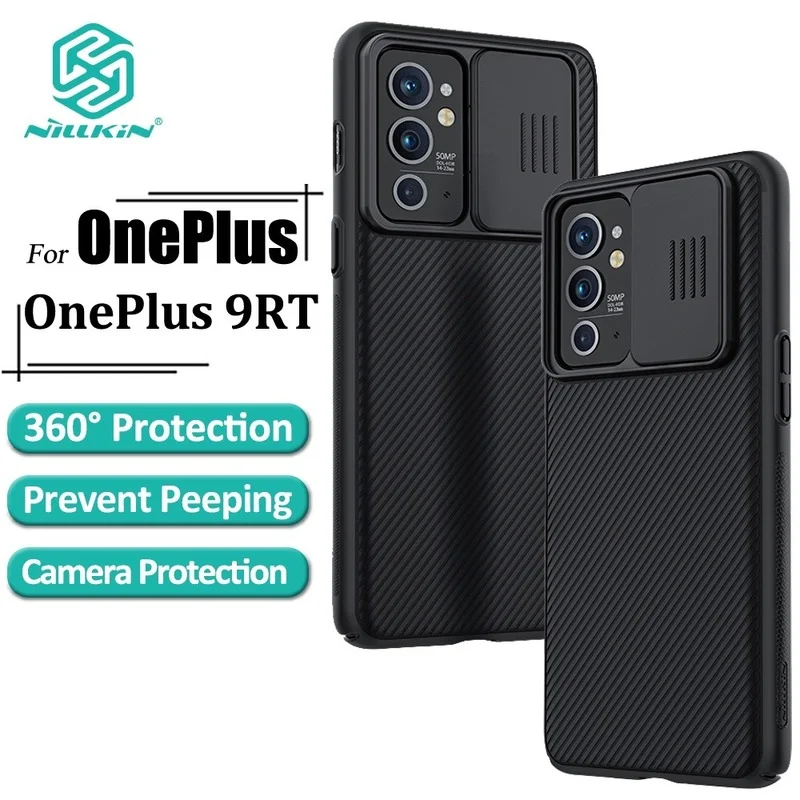 

Nillkin CamShield Case For OnePlus 9RT 5G Phone Casing Hard PC Luxury Shockproof Back Cover With Camera Slide Privacy Protection