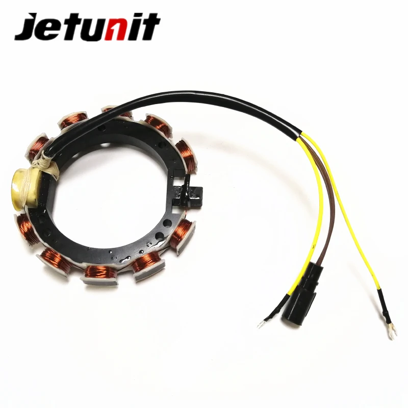 JETUNIT подвесной Запчасти узел статора 4Cyl 9Amp для Johnson Evinrude 65-115HP 583340 583536 763767 173-3536