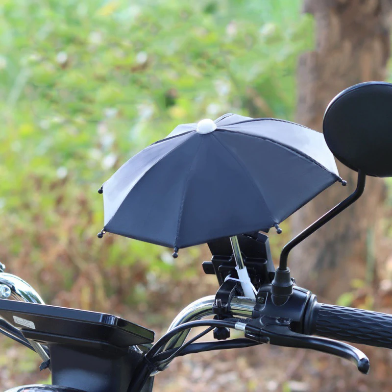 Мини Зонт Портативный наружный водонепроницаемый для телефона Защитный зонтик