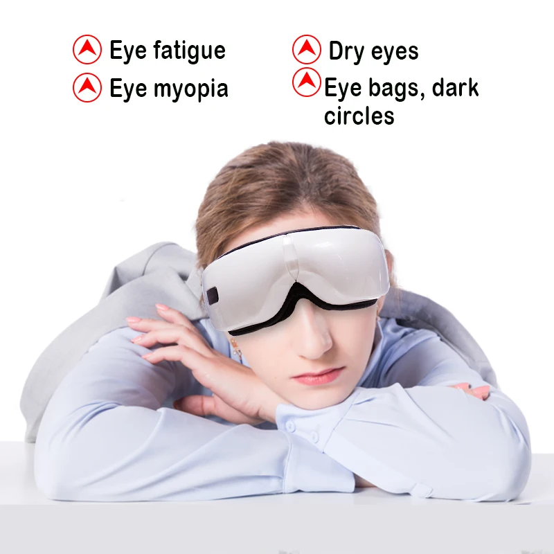 Массажер для глаз спа инструмент электрическое давление воздуха музыка