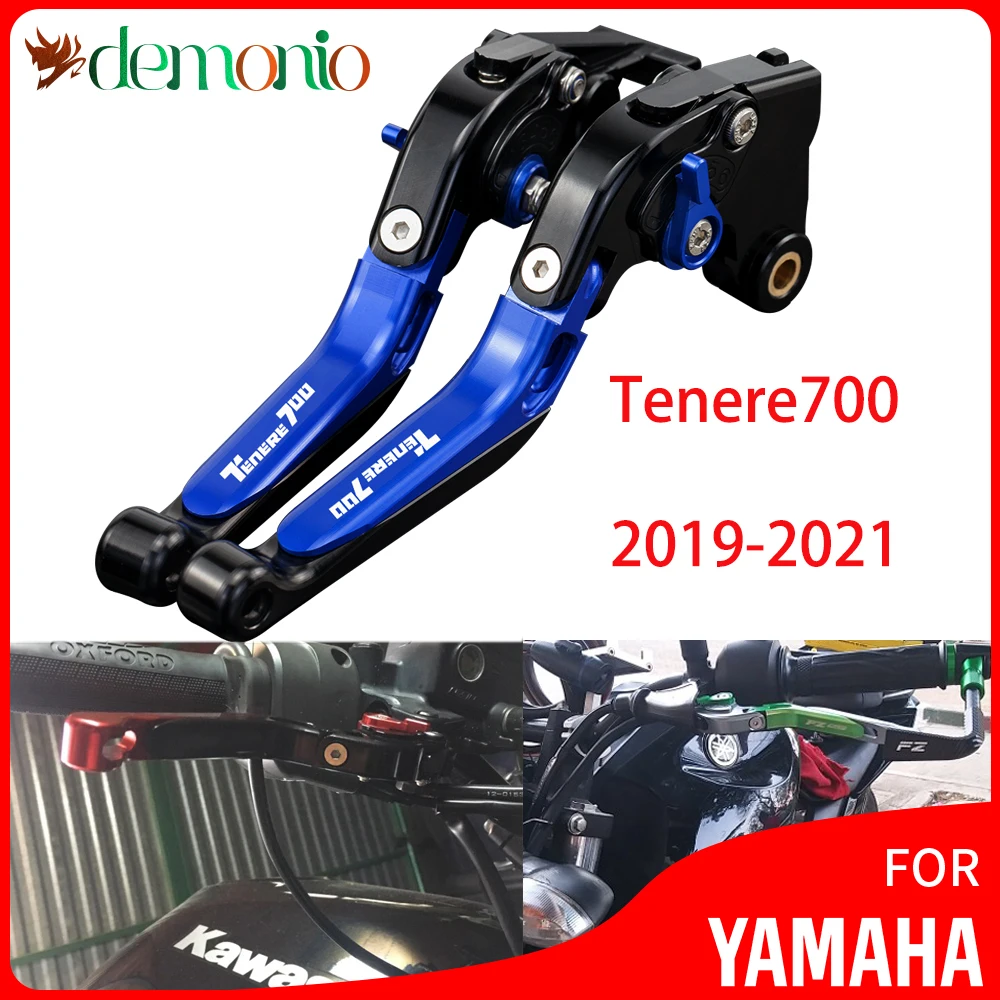 

Ручной тормозной клатч, аксессуары для мотоциклов, складные рычаги тормозного сцепления для YAMAHA Tenere 700 2019 2020 2021 Tenere700 TENERE