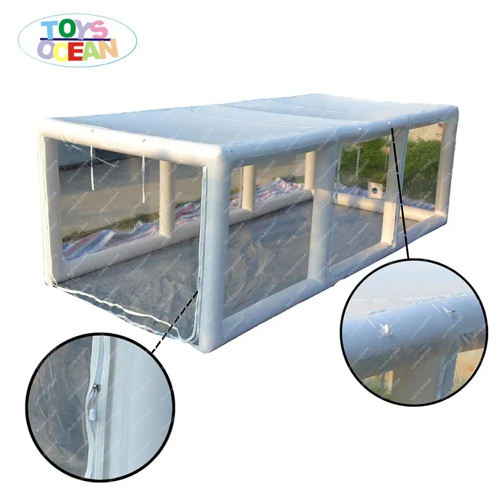 Прозрачный надувной автомобиль покрытие для гаража хранения пузырь