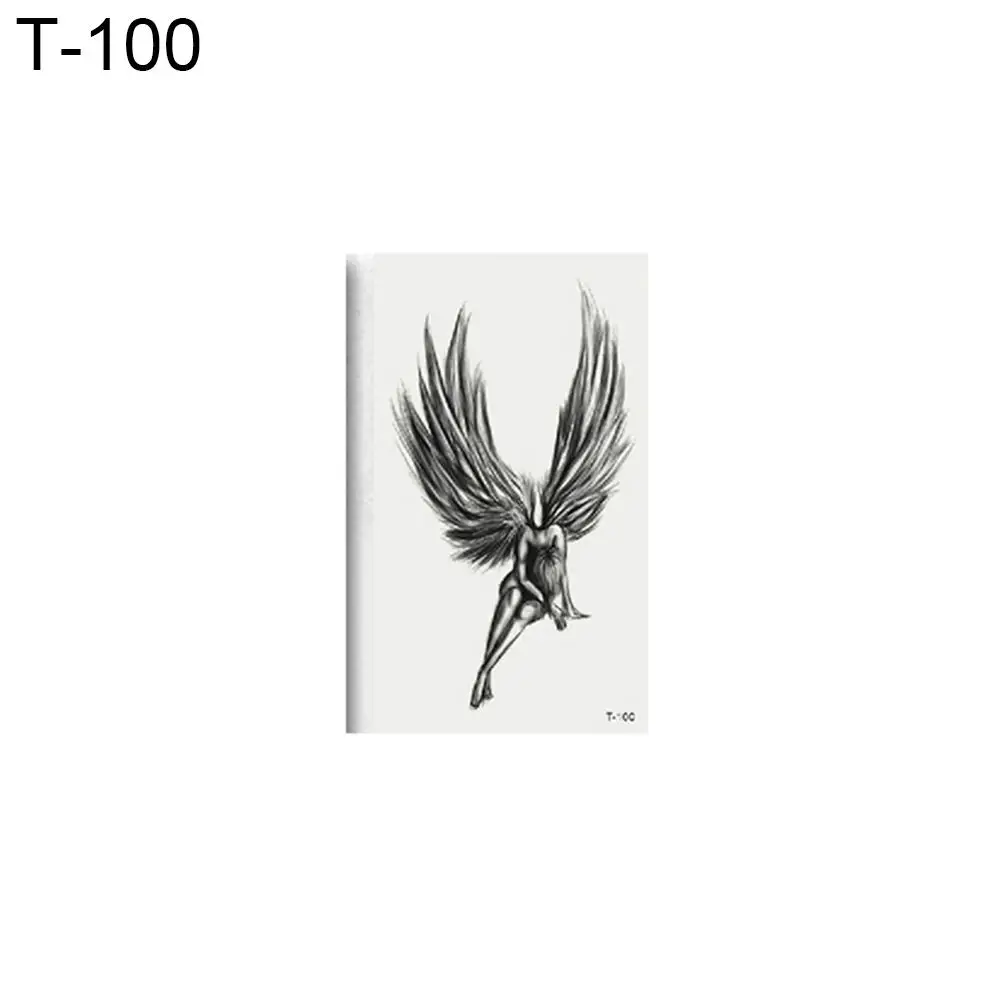 Водонепроницаемая Временная поддельная Крылья Наклейка-Татуировка Бабочка