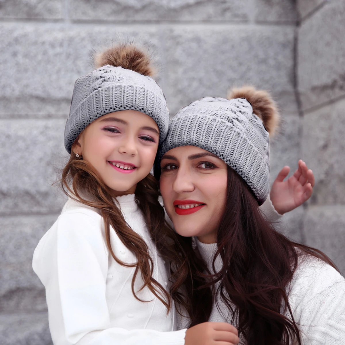2 шт. детские зимние шапки-бини | Детская одежда и обувь