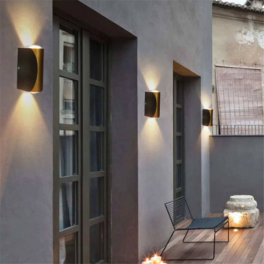 

IP65 водонепроницаемая внутренняя и наружная алюминиевая настенная лампа