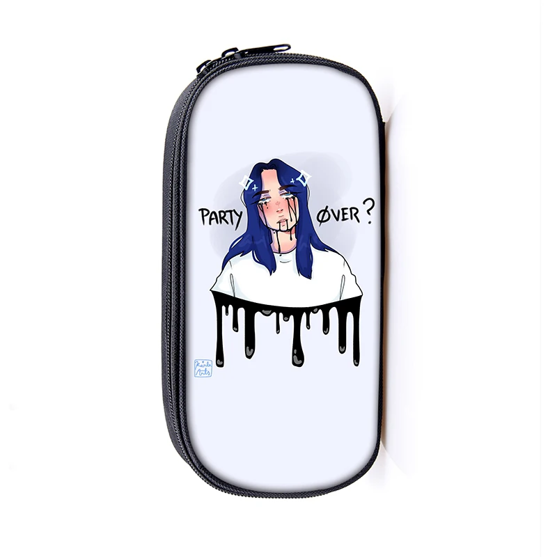 21 Косметичка Billie Eilish, чехол для карандашей s BE, женские косметички, сумка для девочек-подростков, футляр для карандашей, чехол bille elish, школьные принадлежности - Цвет: 21