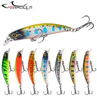 minnow fishing lures 2019 slowly sinking bait weights 4garticulos de pesca isca artificial fake fish swim bait bass fishing lure