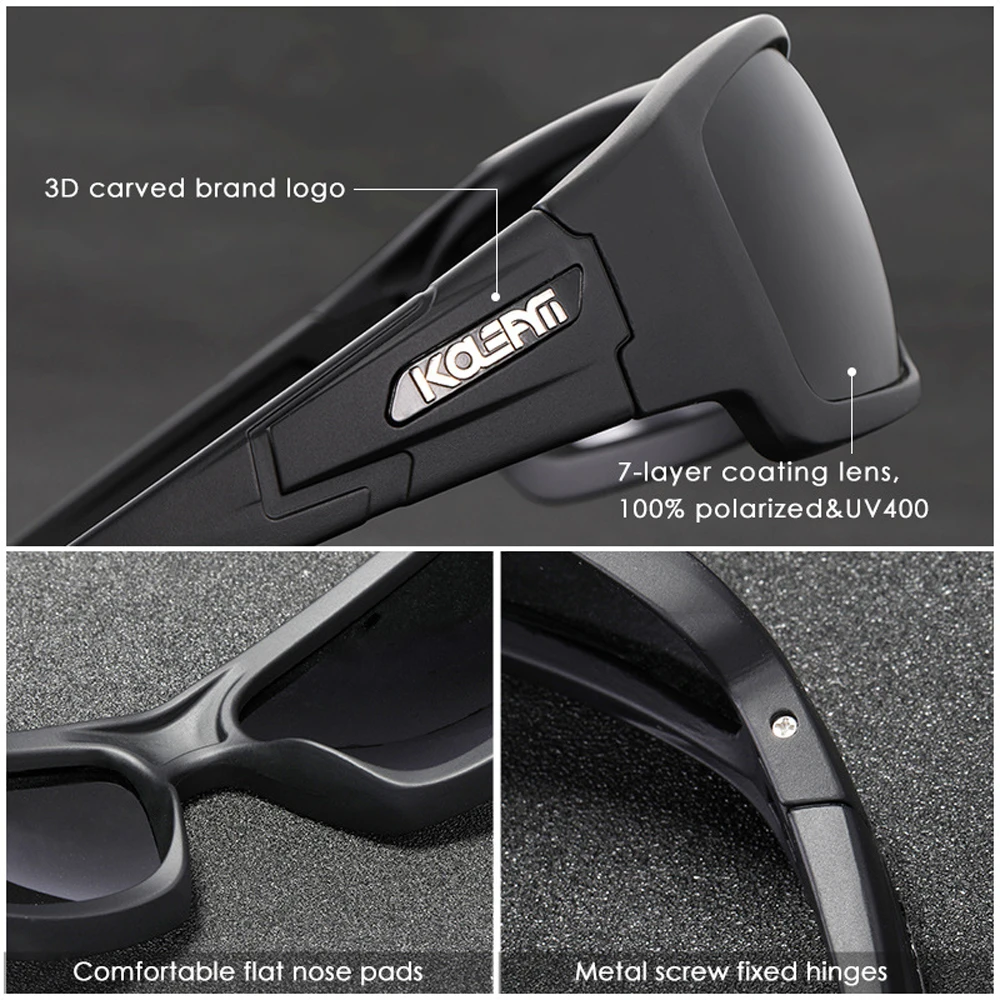 Солнцезащитные очки для мужчин и женщин поляризационные спортивные ночного