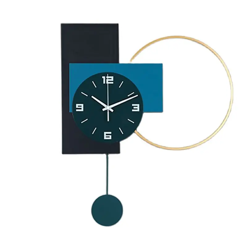 

Nordic Modern Large Wall Clock Mechanism Creative Living Room Wall Watches Home Decor Mute Golden Clocks Undefined Gift Zegary