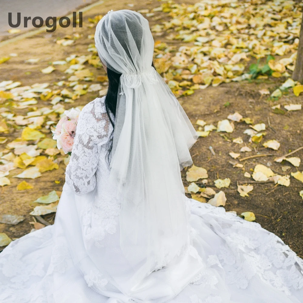 Модная свадебная вуаль свадебные аксессуары марлевая Свадебная винтажная