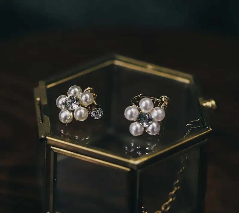 Свадебные украшения для волос барокко Жемчуг Кристалл Диадемы и короны вечерние