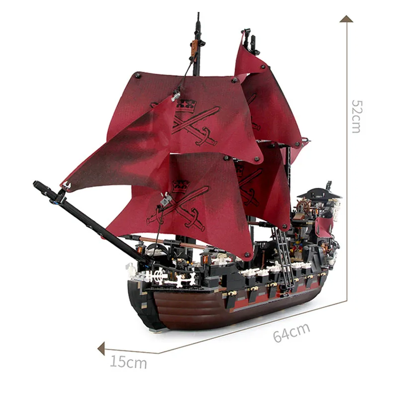 Коллекция 16009 года. Серия &quotПираты&quot Карибского моря. Строительные блоки.