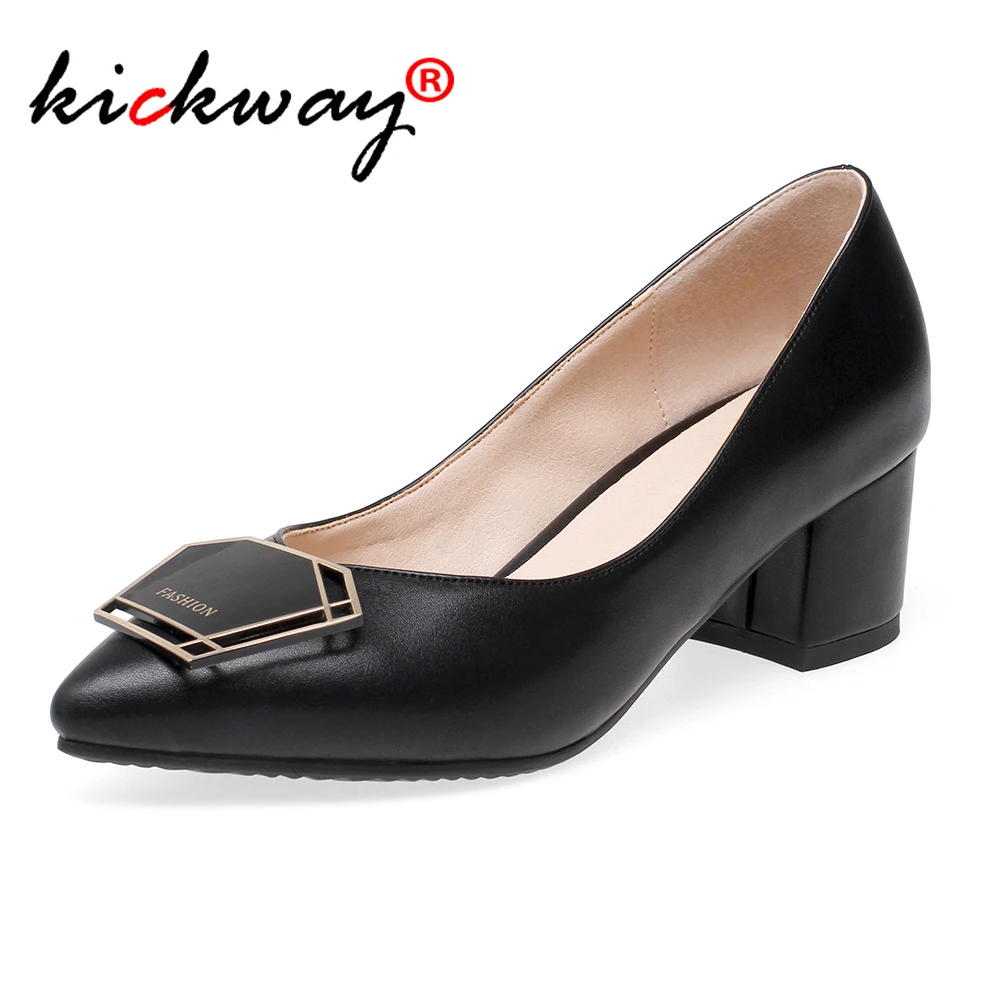 Женские модельные туфли Новинка весны 2020 года офисные с острым носком и