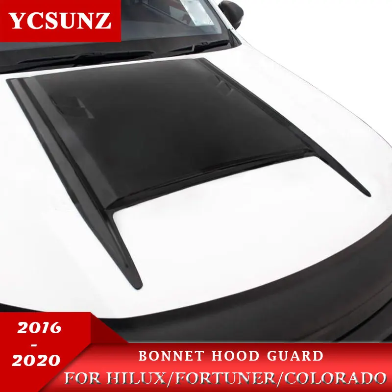 

Bonnet Scoops Hood Guard Cover Accessories For toyota hilux revo fortuner Chevrolet Colorado Holden 2016 20172018 2019 2020