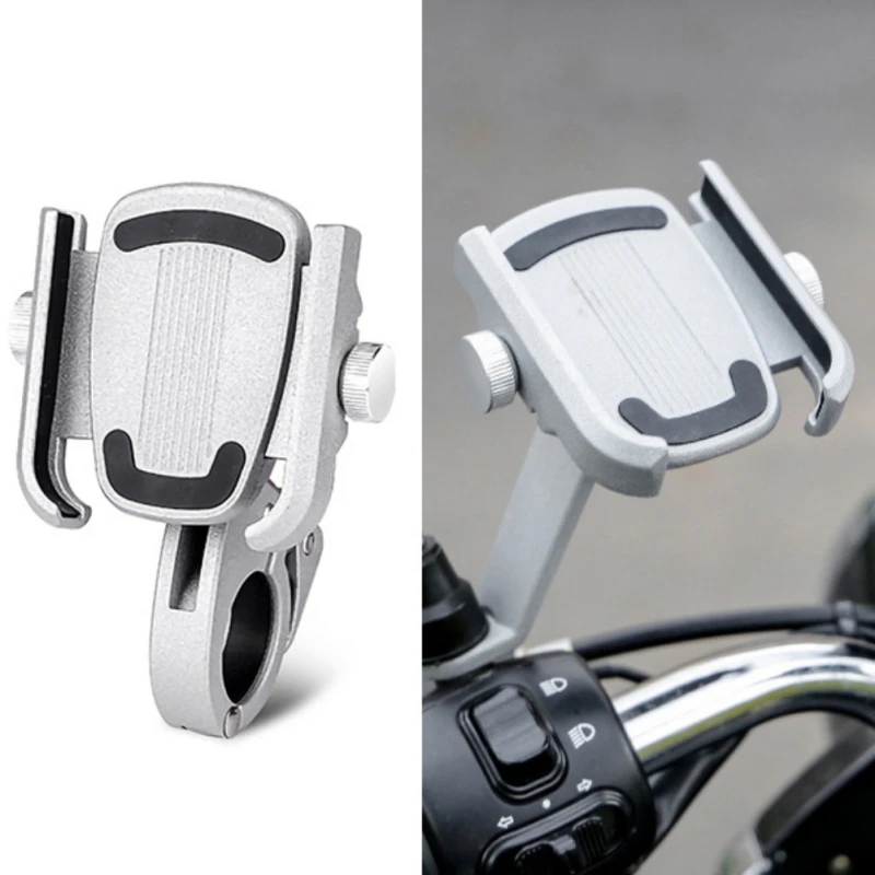 Велосипедный вращающийся 360 градусов мобильный телефон держатель алюминиевый