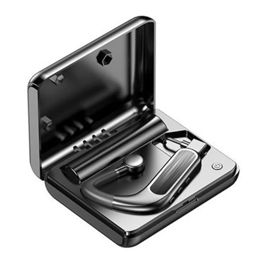 

Y11 Wireless Single-Ear Headset Earplugs Wireless Monaural Headset Compatible To Connect To Your PC Mac Works With Teams