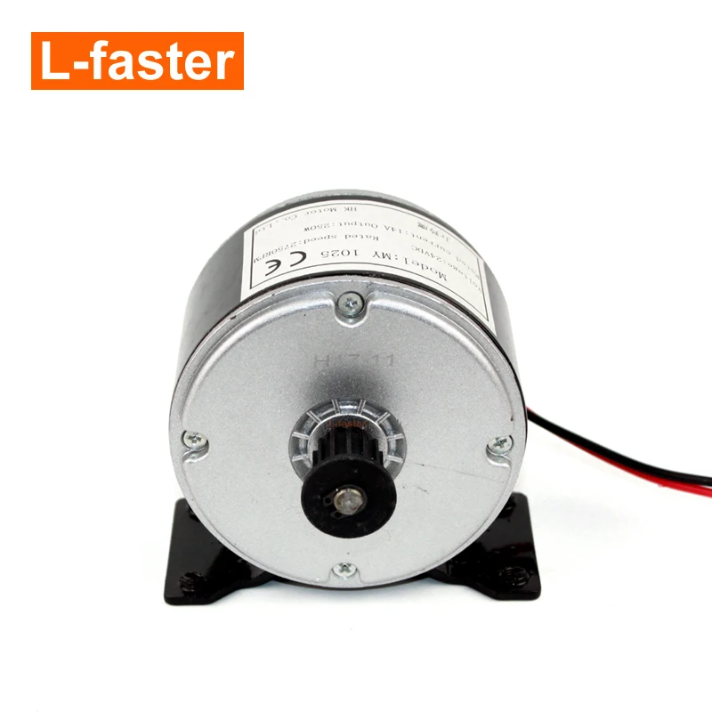 24V 250W Маленький Дельфин скутер Мотор Электрический велосипед Пояс приводной