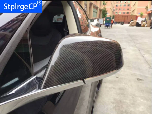 1 шт. для Tesla Model X 90D P90D 75D 100D 2016 2017 реальная фотоблестящая черная