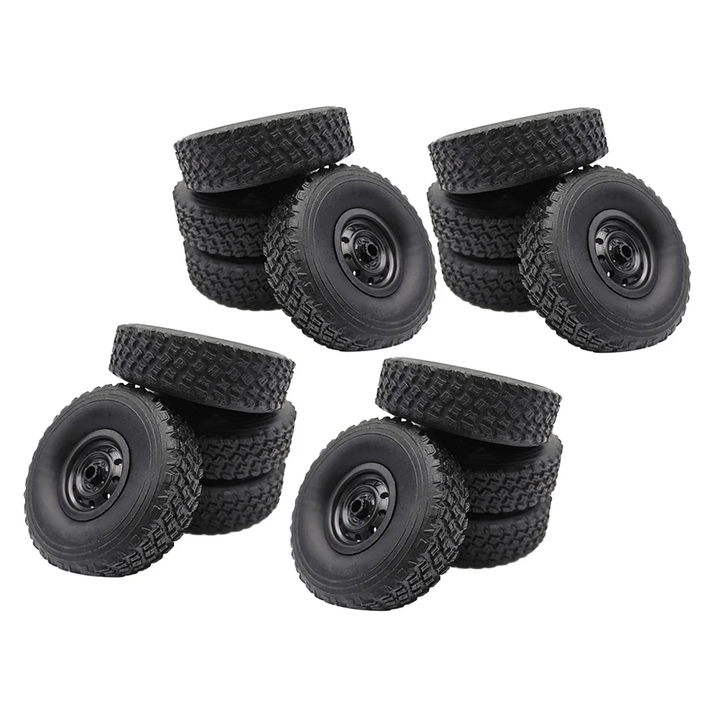 

16x RC Tire Black For WPL B14 B14K B24K C14 C24 C24K B36 B36K Spare Parts