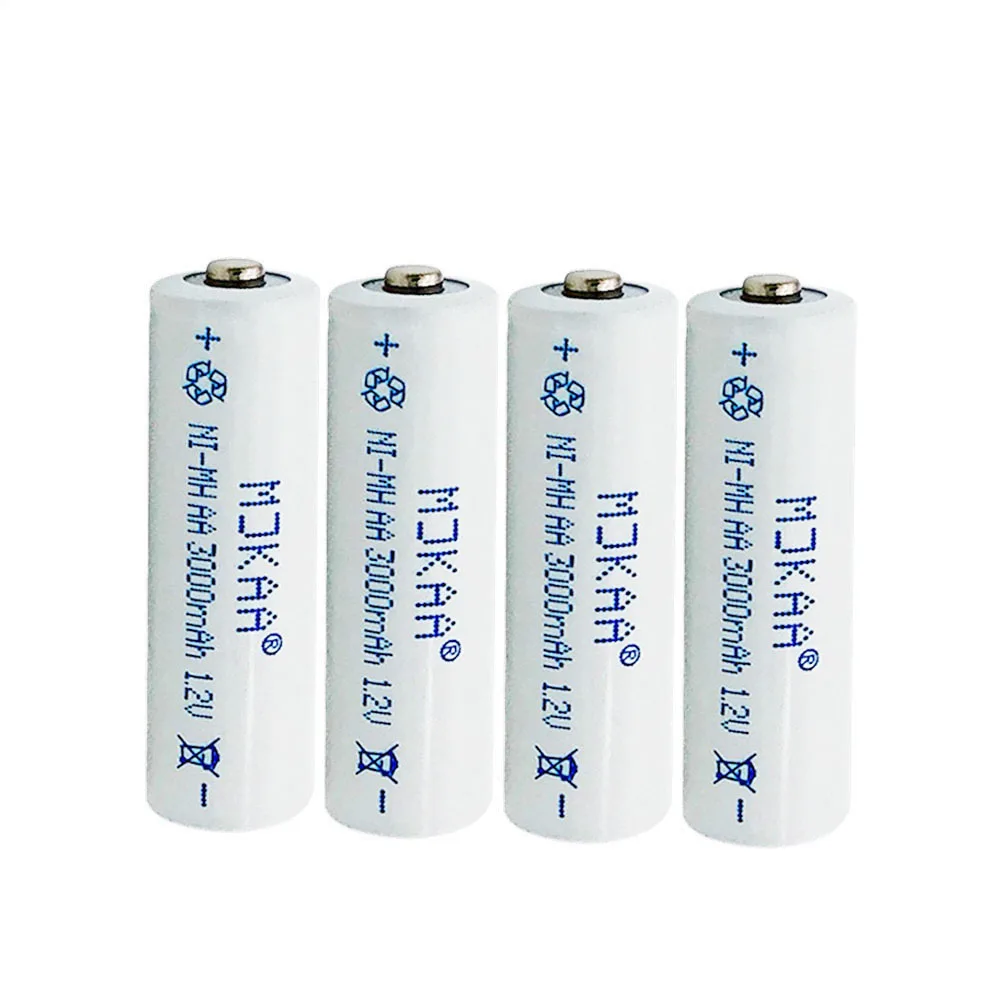Распродажа AJQQ Ni-MH аккумулятор aa 1 2 V 3000MAH щелочная батарея для часов камеры