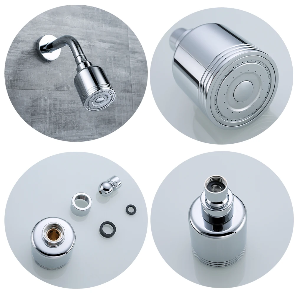 Насадка для душа с одной функцией дождевая круглая латунная насадка высокого