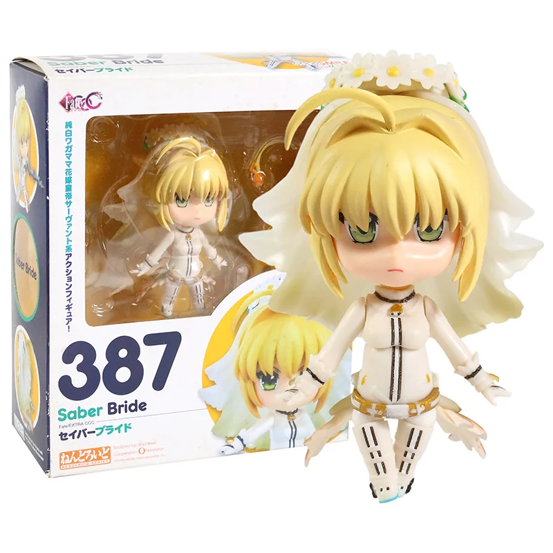 Фигурки героев фильма Fate/Stay Night Saber 77 50 387 Gilgamesh 410 Mash 664 Tohsaka Rin 409 Archer 486 милые игрушки