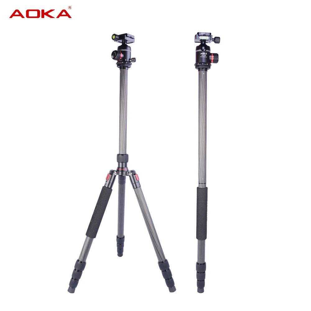 Профессиональный дорожный штатив AOKA KR284C для SLR камеры Canon Nikon Sony цифровая