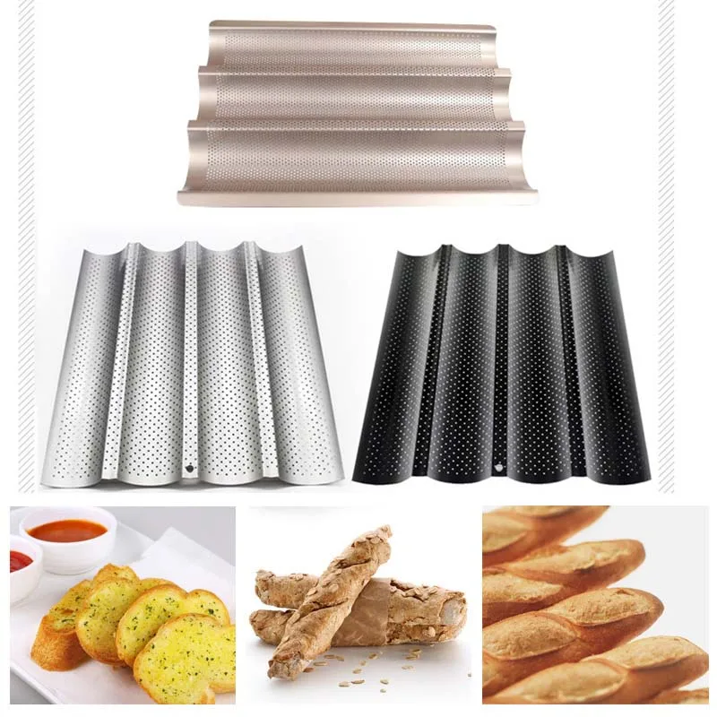 Новая форма для выпечки французского хлеба лоток волнистый хлеб практичная