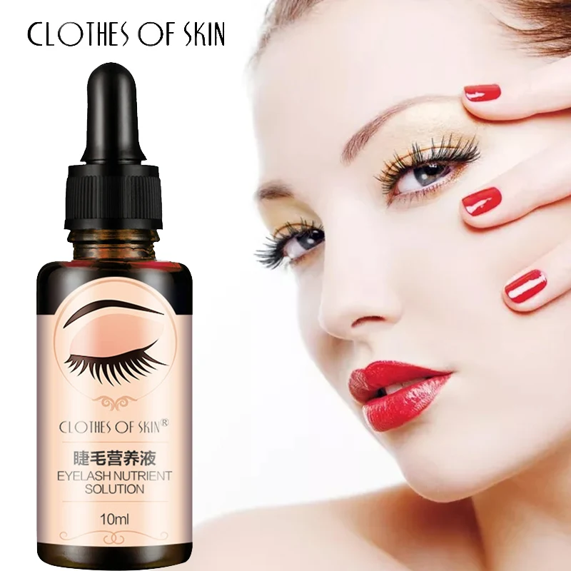 Сыворотка для роста ресниц Жидкий экстракт удлинитель Лечение витамина е