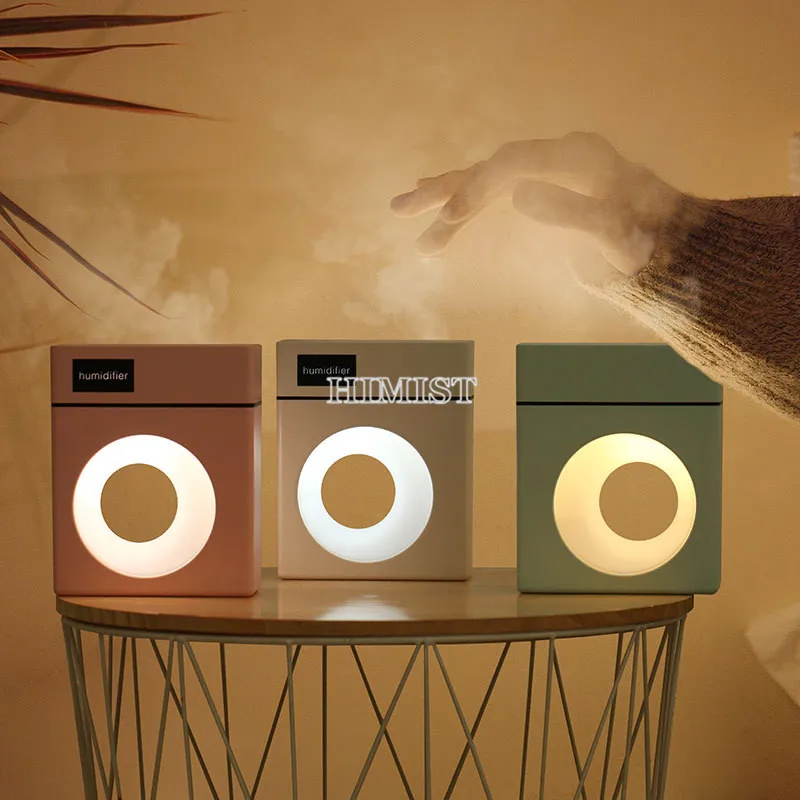 

500ML Large Capacity Air Humidifier USB Ultrasonic Cool Mist Water Diffuser with Romantic LED Lamp Aromatherapy Humidificador