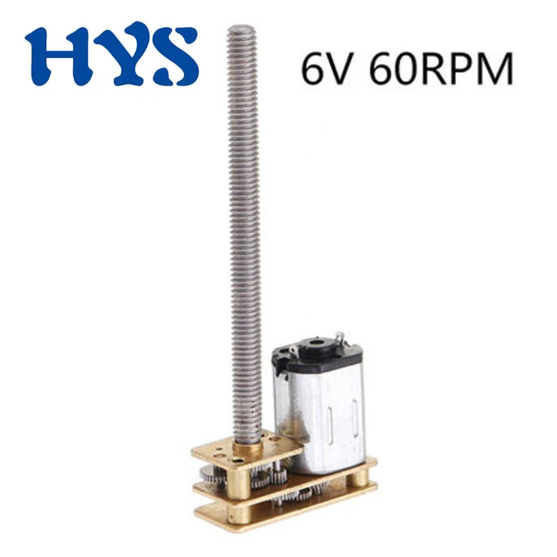 

Long Shaft Screw Thread Length M4 55mm Motor Gear DC 3V 6V 12V Reducer Speed 15rpm To 200rpm Electric Moteur 12 Volt V 1024-N20