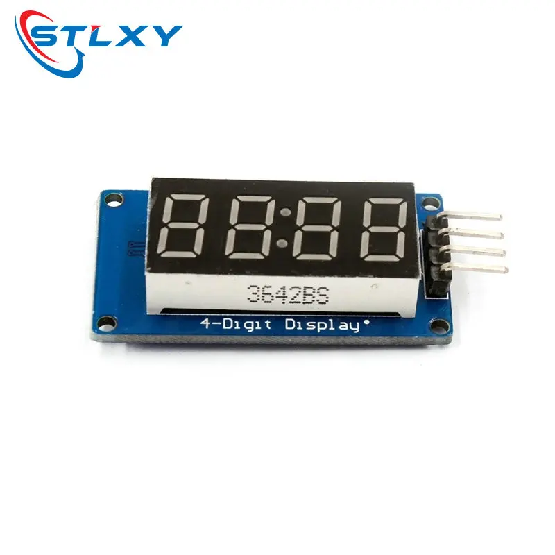 Модуль светодиодного дисплея TM1637 для Arduino 7 сегментов 4 бита 1 5-дюймовые часы